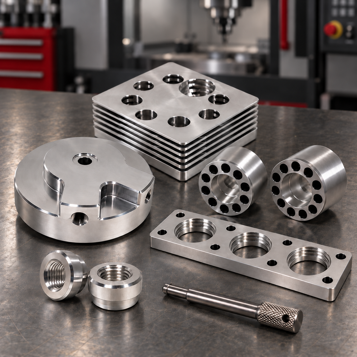 Precision CNC machined motorsports components