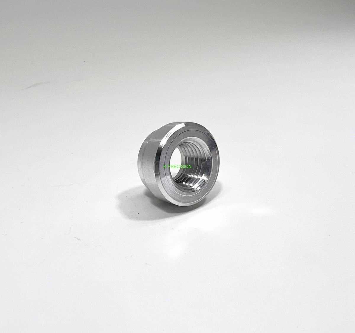 1/4 NPT Aluminum Weld Bung top view