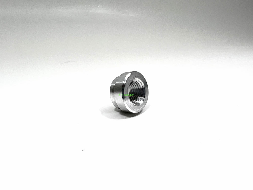 1/4 NPT Aluminum Weld Bung side view
