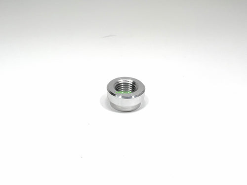 1/4 NPT Aluminum Weld Bung angled view